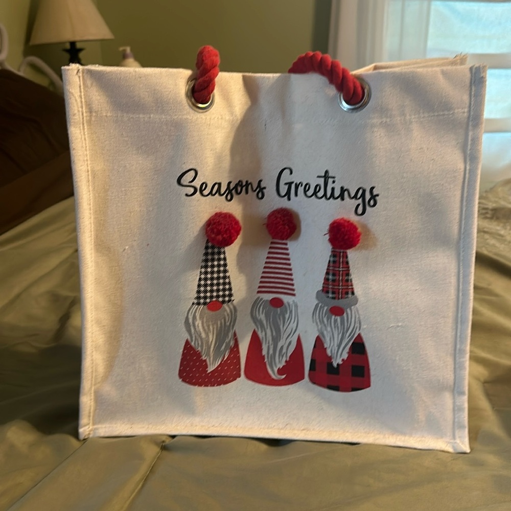 Gnome Wine Shopping bag